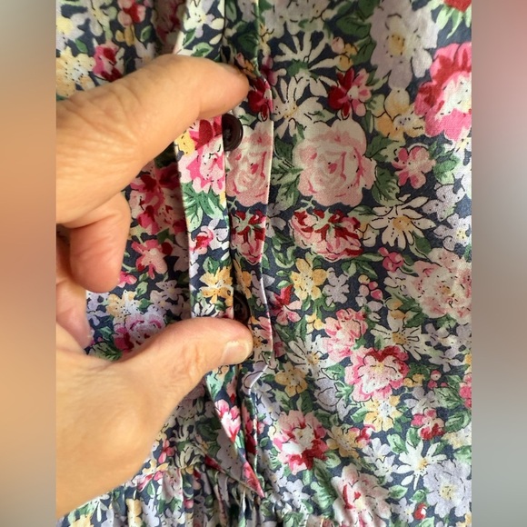 The Shirt by Rochelle Sleeveless Behrens Floral Shirt Dress, msrp $195, S - Picture 15 of 16